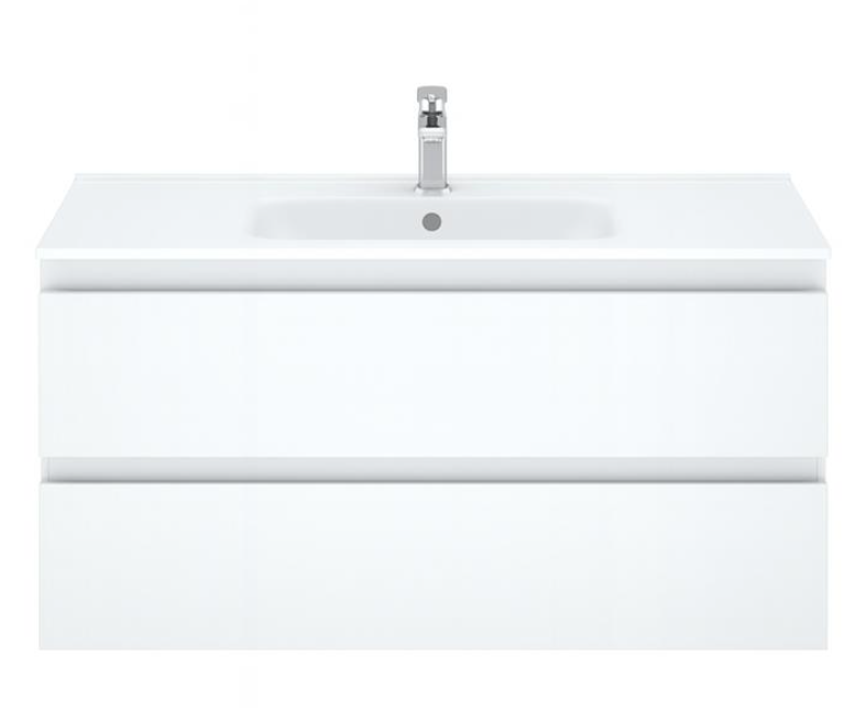 900mm Revive Wall Hung Vanity PVC - Cabinet Only - Matte White