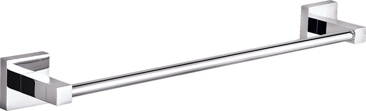 Sara Single Towel Rail 750mm - Chrome