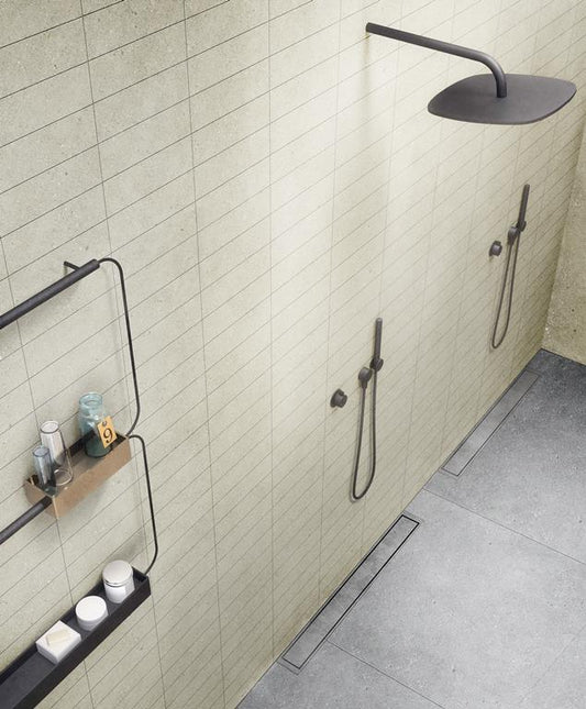 STARRY SUBWAY TILE - BEIGE SUBWAY / DEEP INK Finish - 75X300 | 66 PCS BOX /1.485 SQM