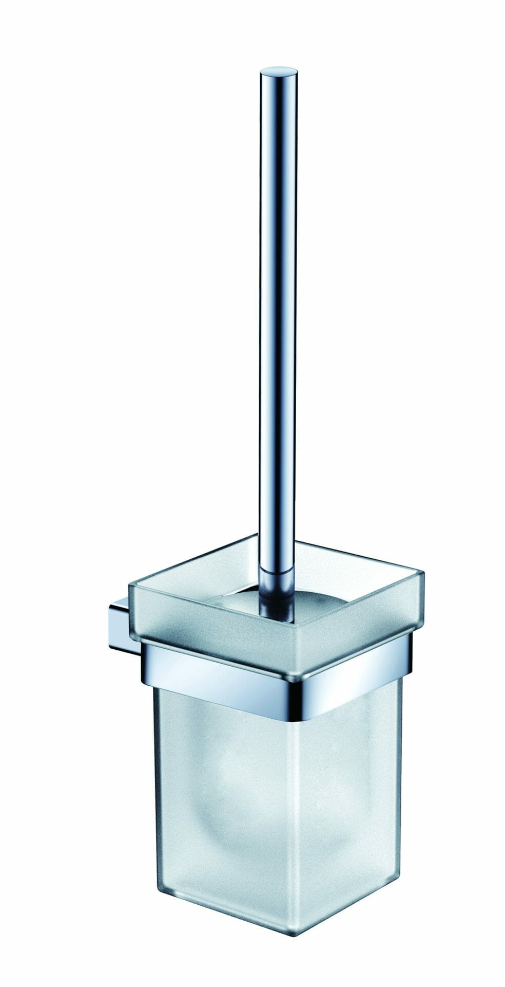 Aiko Square Toilet Brush - Chrome