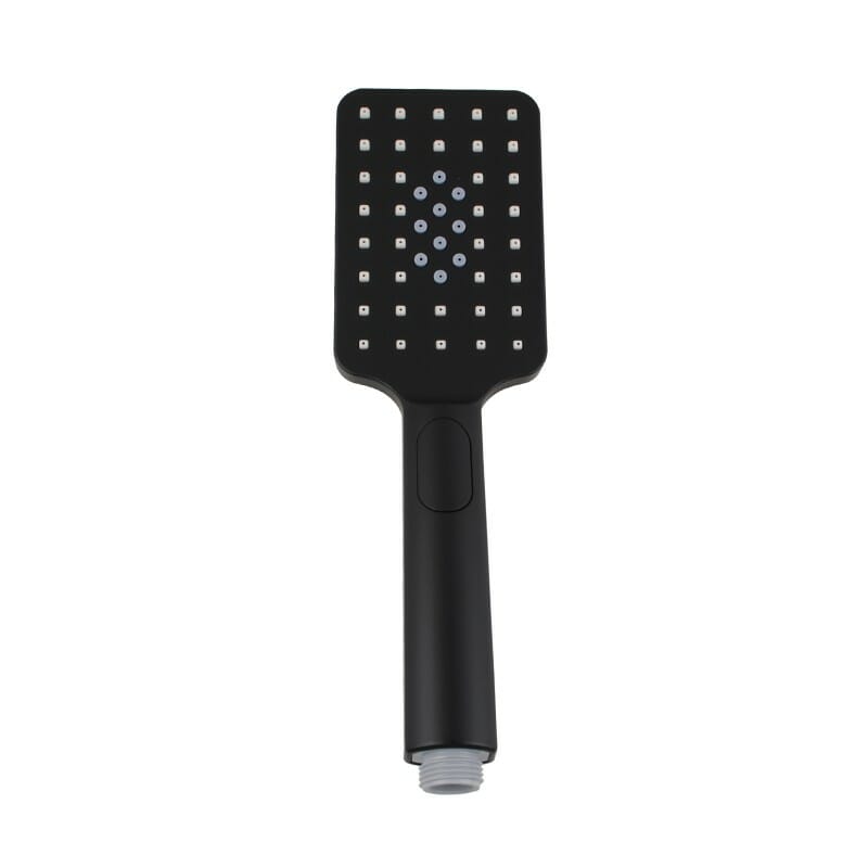 Esperia Square 3 Functions Matte Black Hand Shower Spray