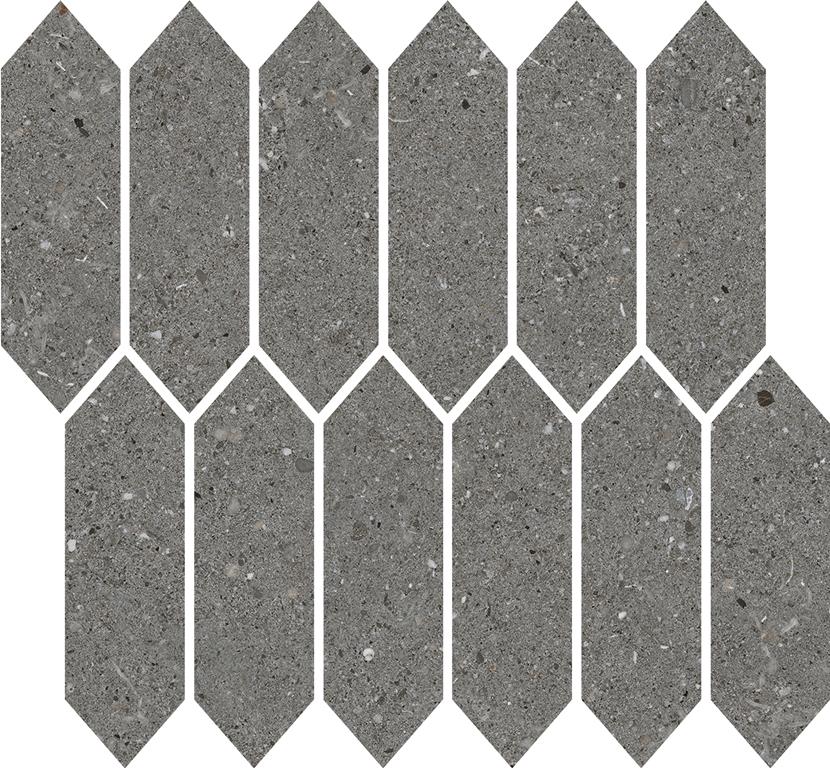STARRY MOSAIC - BLACK PICKET / DEEP INK Finish - 264X305 | SOLD PER SHEET - 11 SHEETS PER BOX / 0.886 SQM