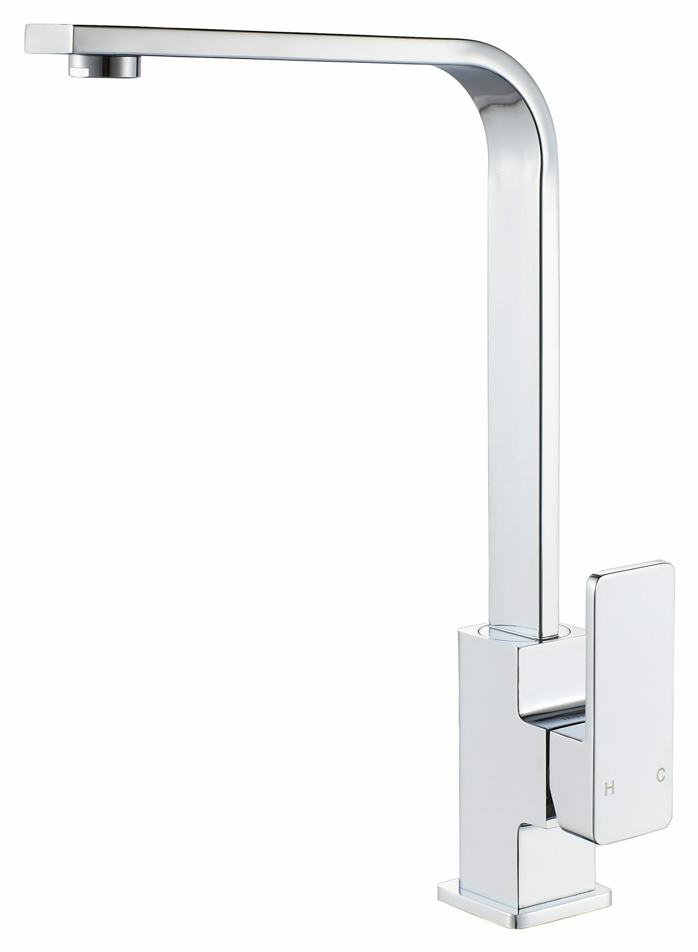 Ceram Sink Mixer - Chrome
