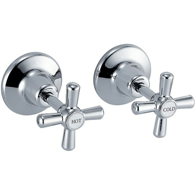 Wall Top Assemblies - Chrome