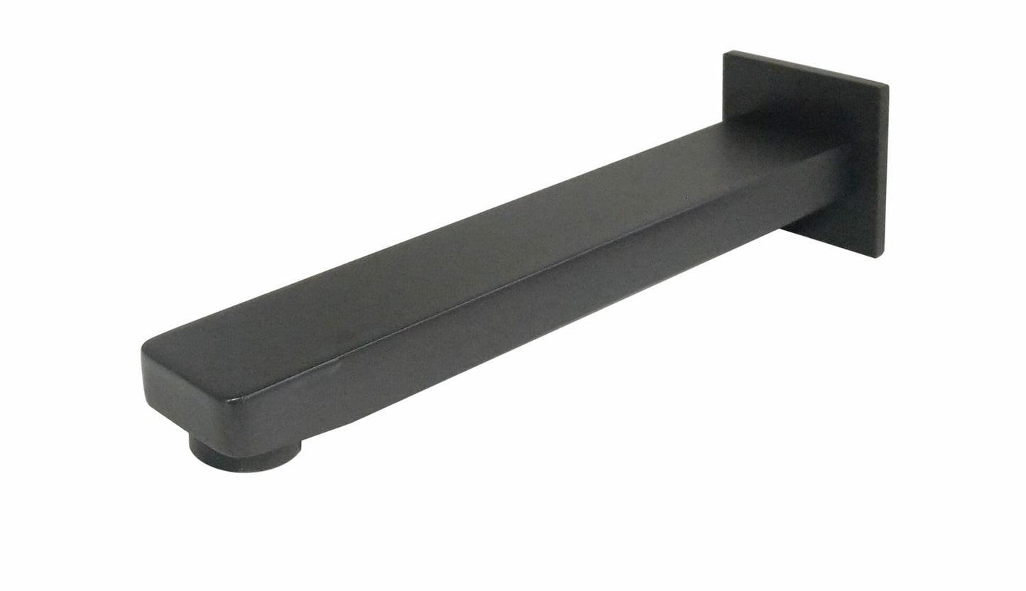 Flores wall outlet 192mm - Matte Black