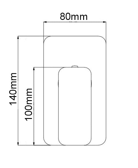 IVANO Series Chrome Wall Mixer(color up)