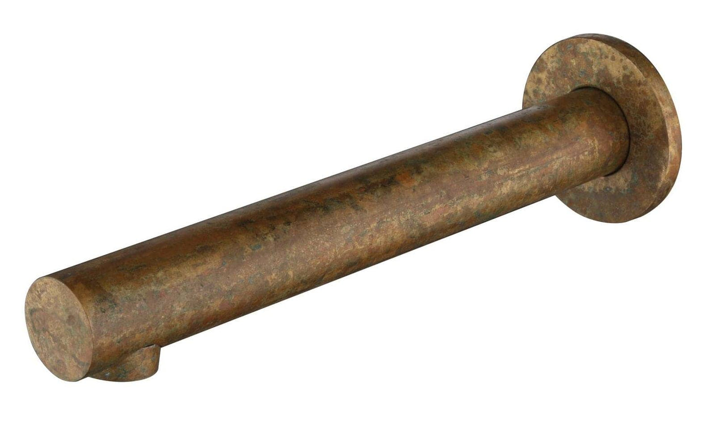 Mica Bath Spout - 220mm Straight Spout - Living Brass