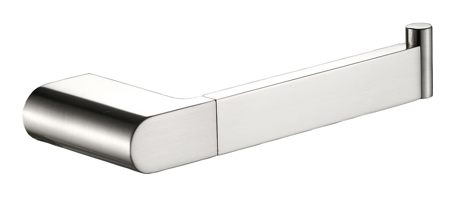 Flores Toilet Roll Holder - Brushed Nickel