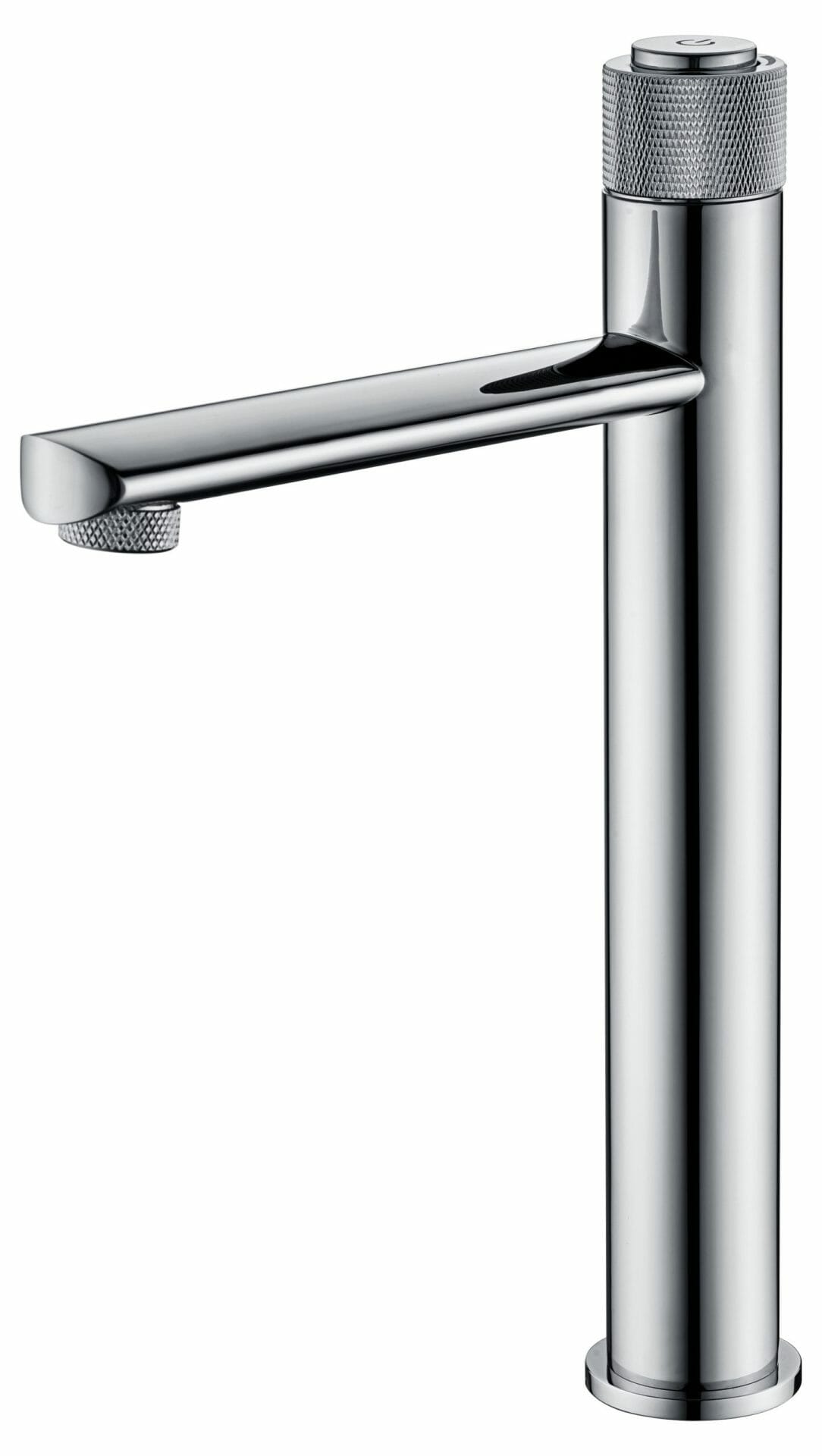 Push High Rise Basin Mixer - Chrome