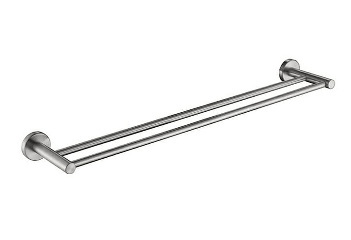 Pentro Gun Metal Grey Double Towel Rail 790mm