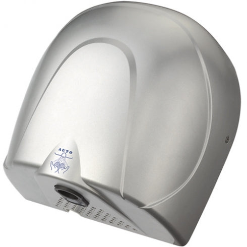 280mm W Surface Mounted Hand Dryer - 280mm W x 300mm H x 174mm D - Silver