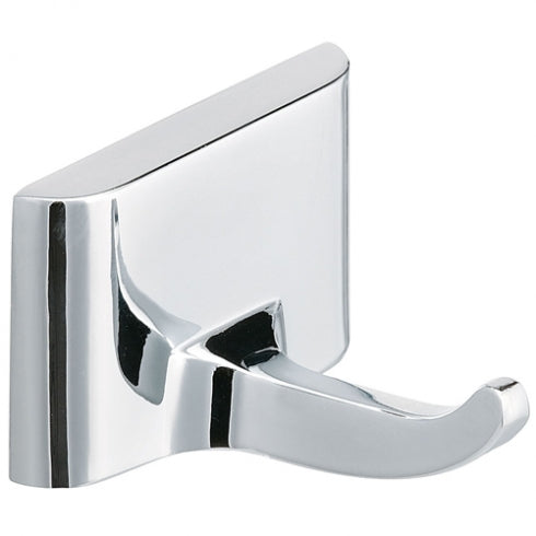 54mm W Surface Mounted Robe Hook - 54mm W x 51mm D x 45mm L - Chrome