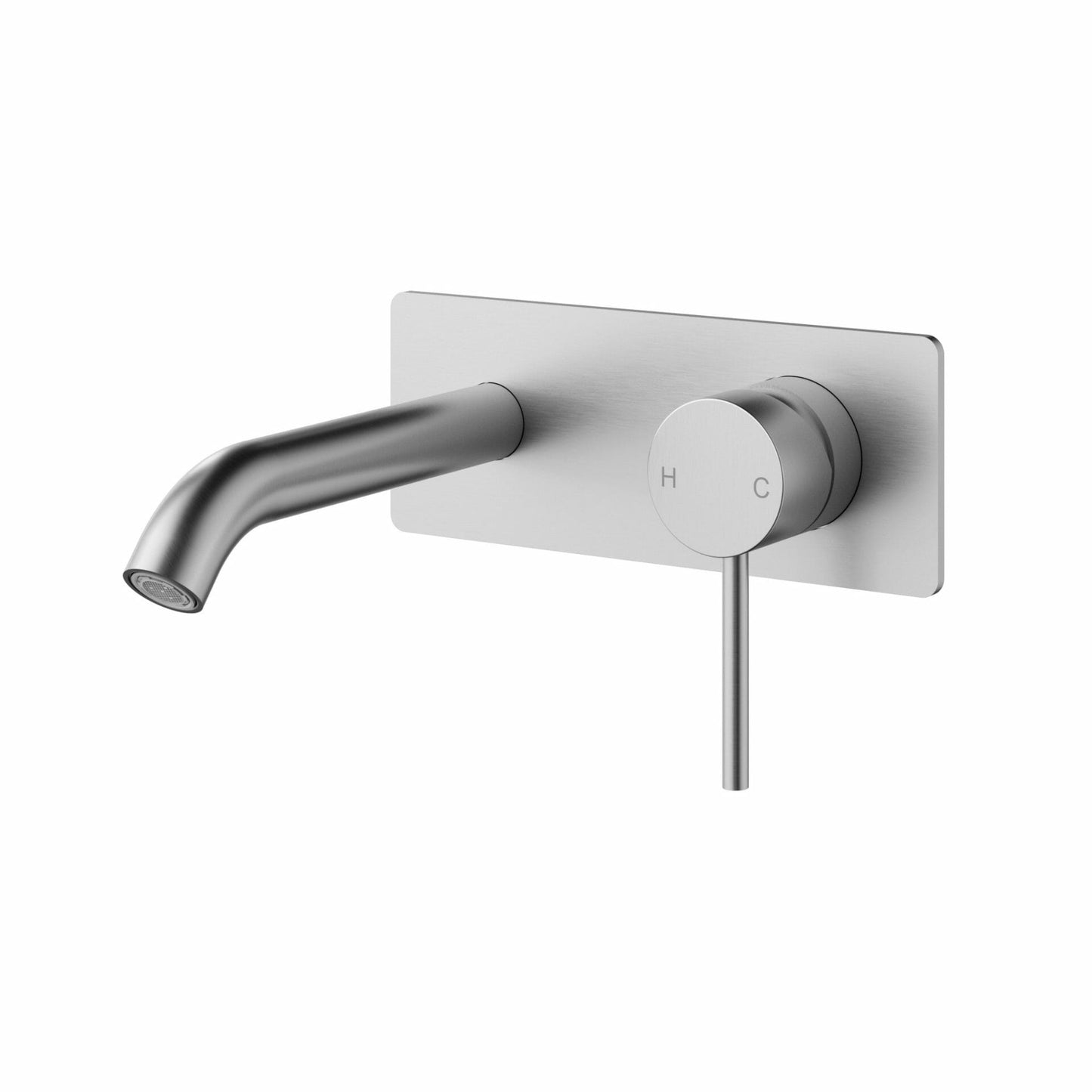 Otus Slimline Stainless Steel Wall Basin Mixer Trim Kits
