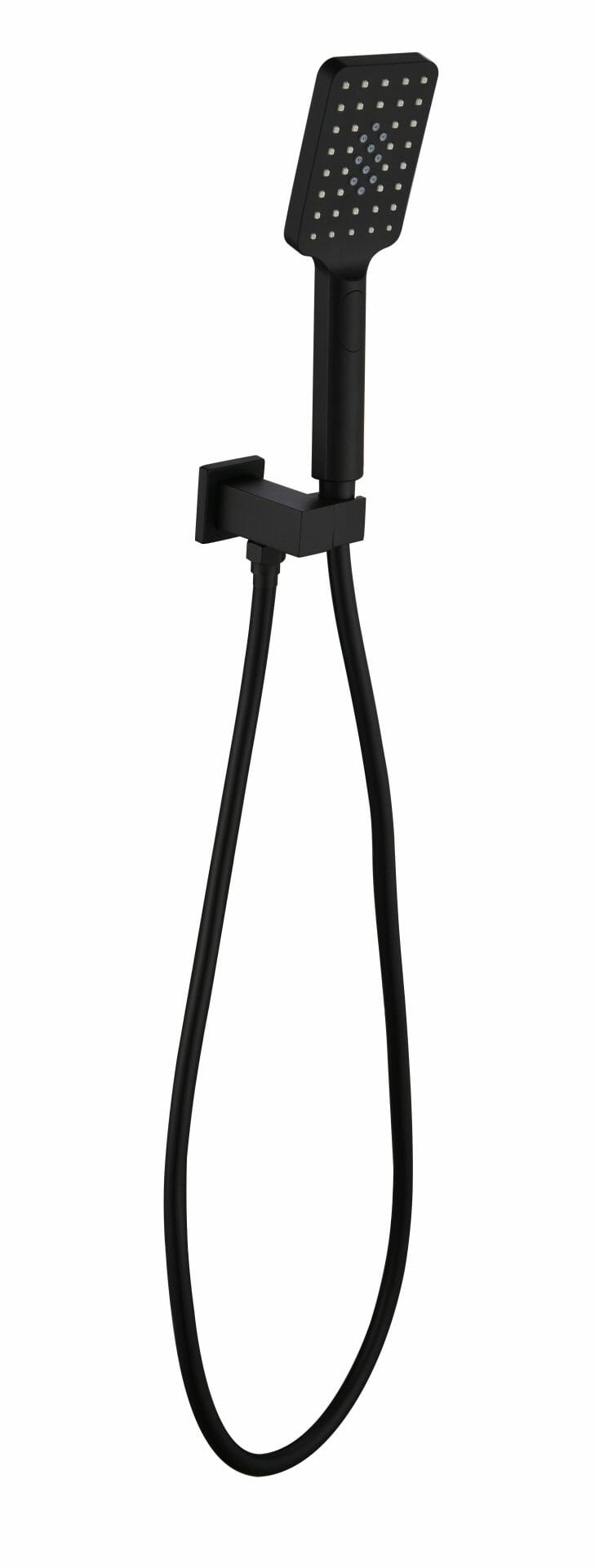 Eden Handshower On Wall Outlet Bracket - Matt Black