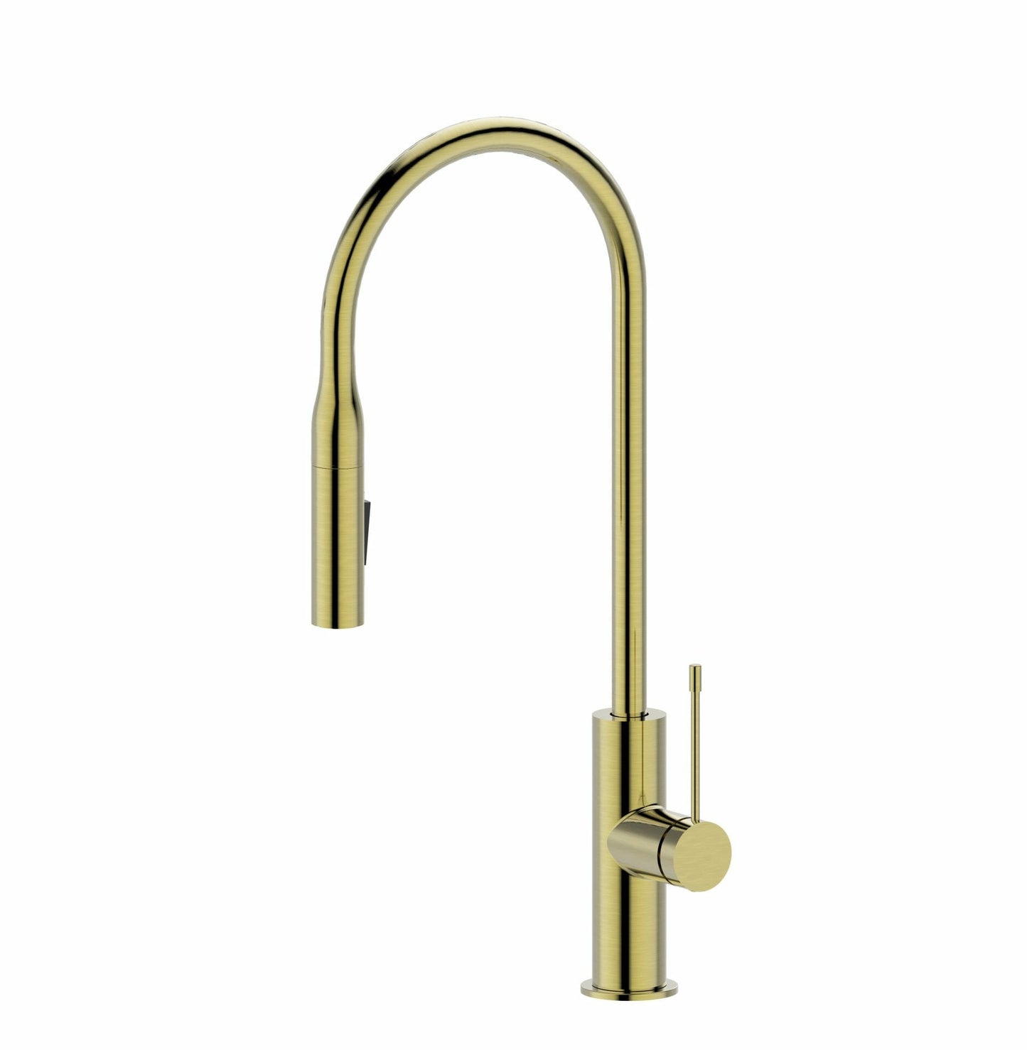 Aziz Pull Out Sink Mixer - Brushed Gold