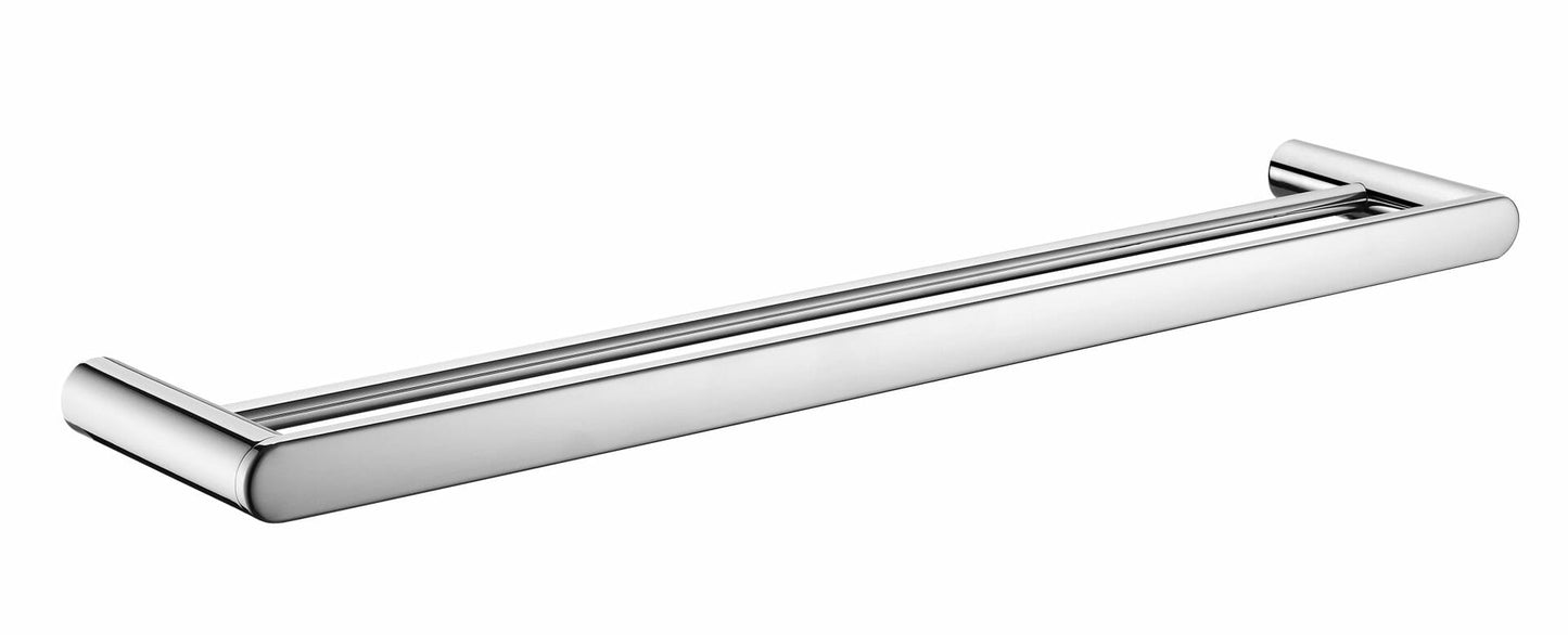 Dove Double Towel Rail 810mm - Chrome