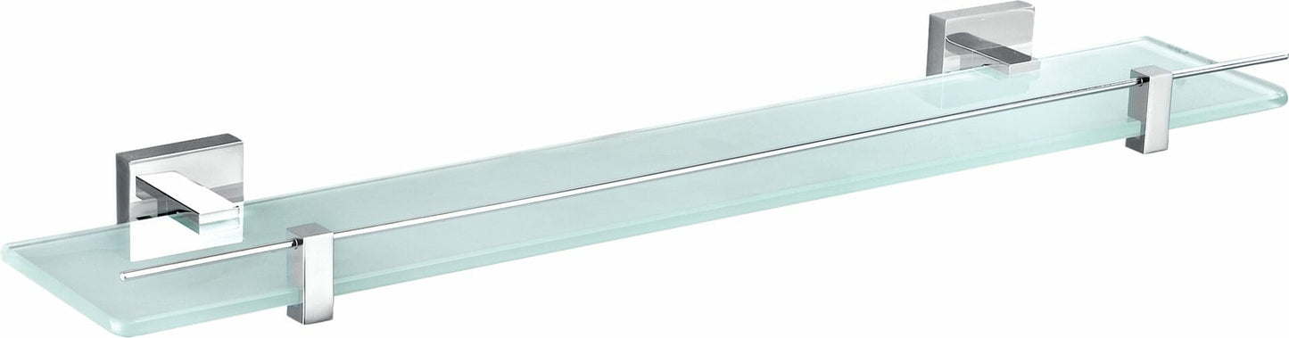 Sara Glass Shelf - Chrome