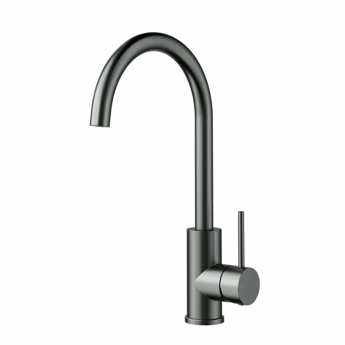 Otus Slimline Stainless Steel Sink Mixer - Gun Metal