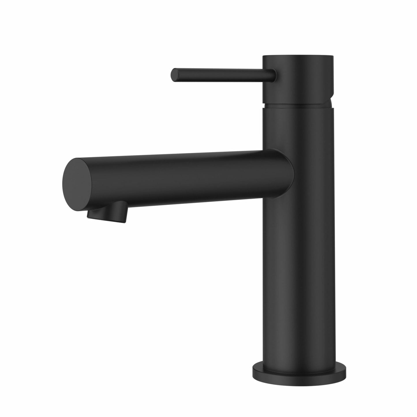Otus Slimline Stainless Steel Basin Mixer - Matt Black
