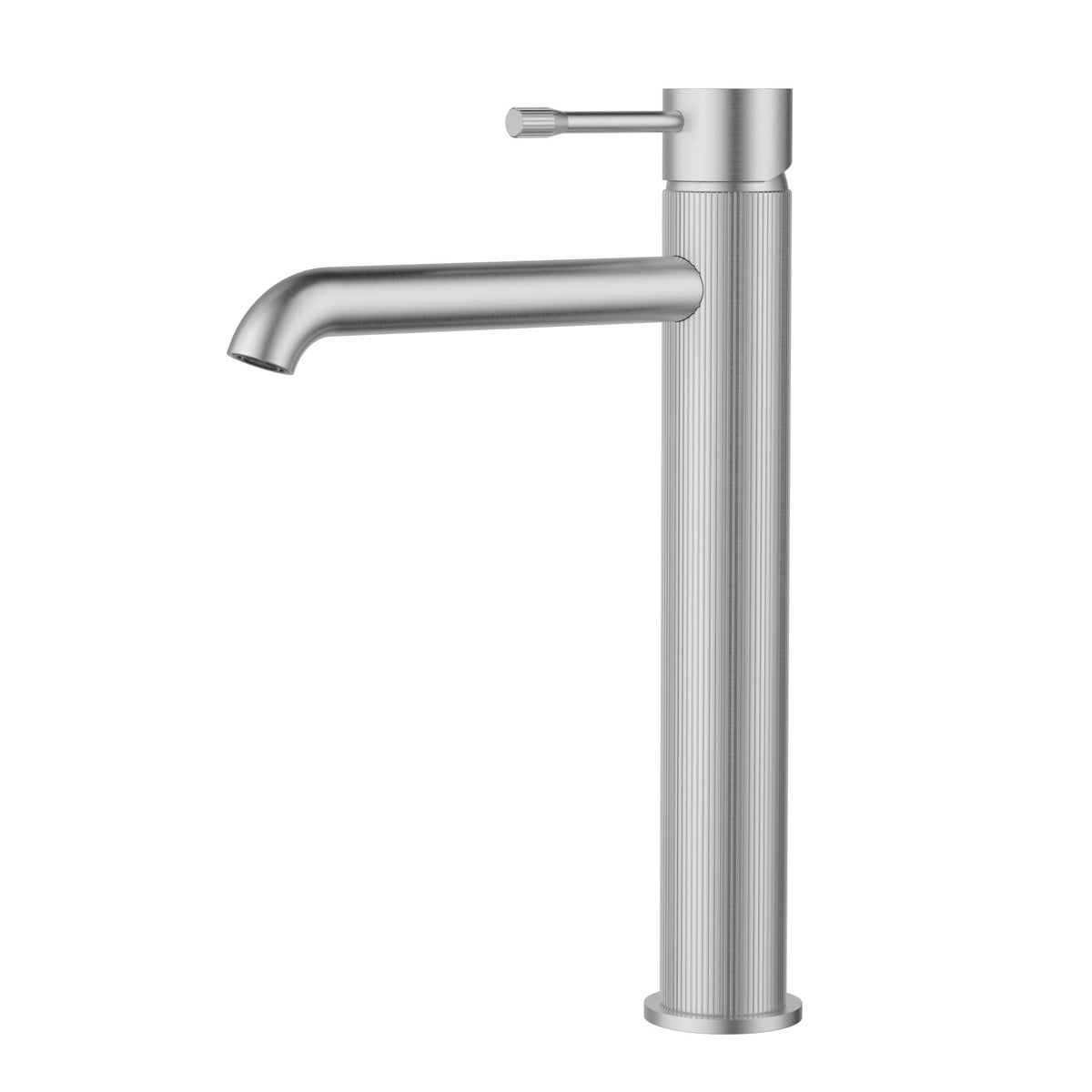 Linie Basin Mixer High Rise Brushed Nickel
