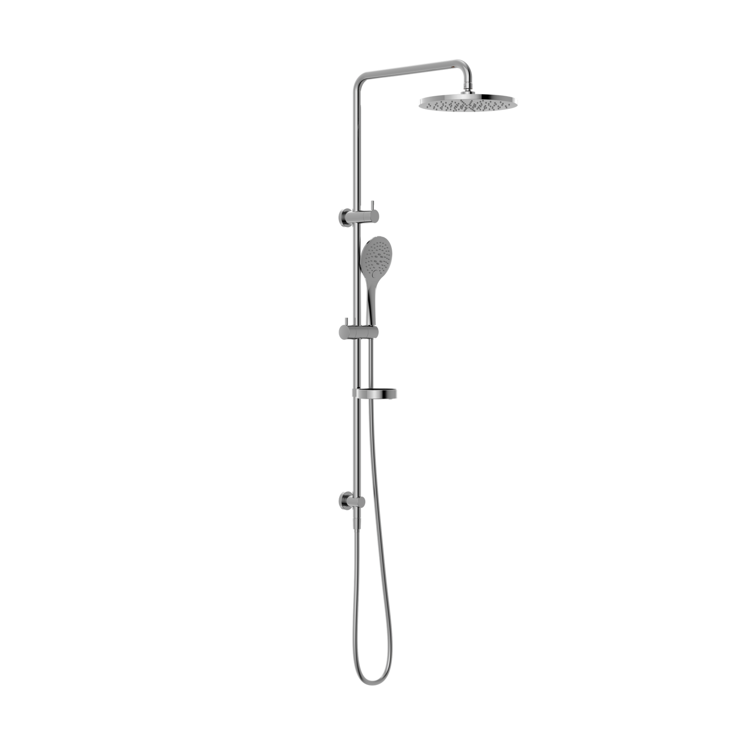 Nero Builder Project Twin Shower Chrome