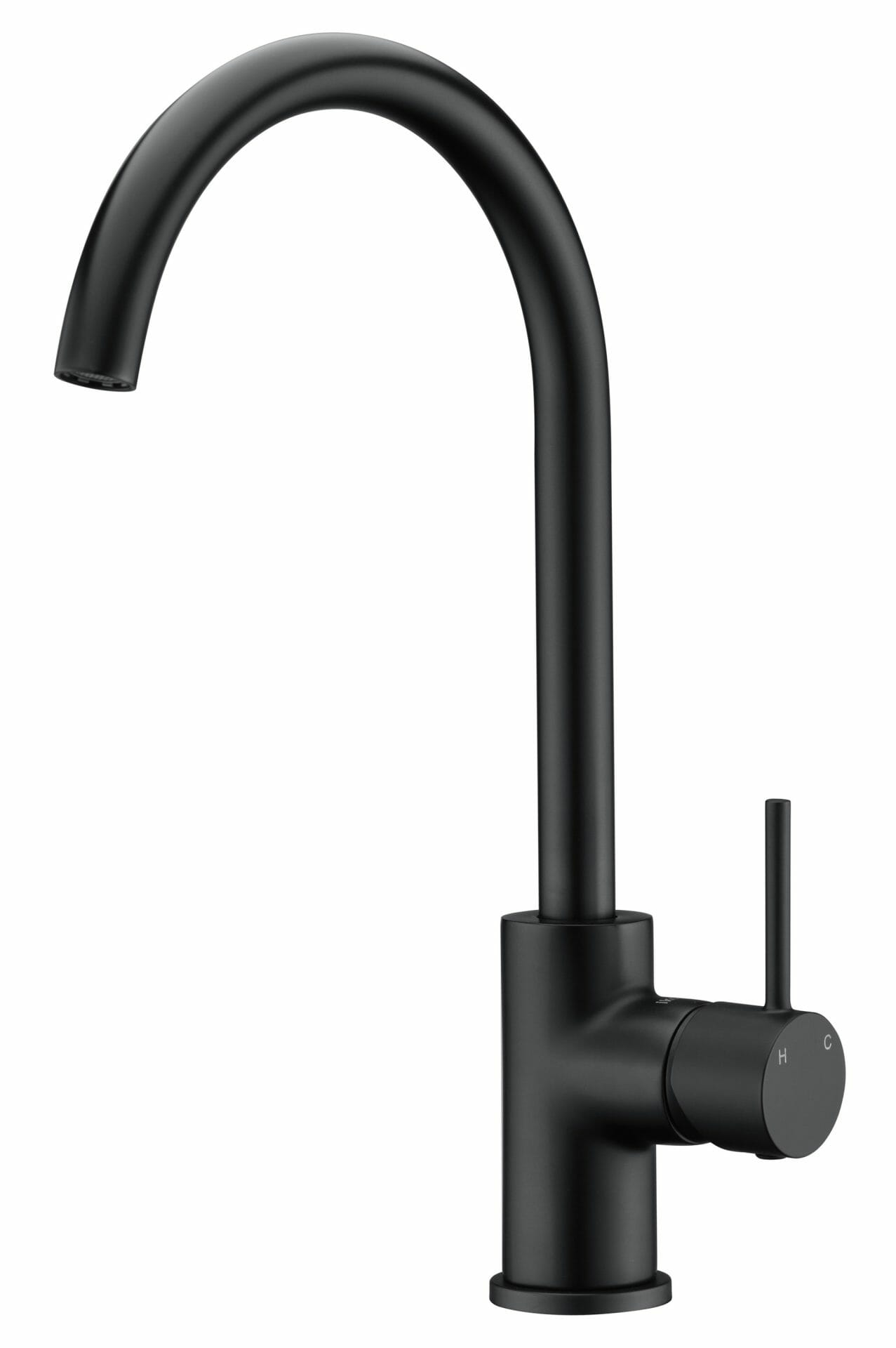 IKON-Hali matt black sink Mixer