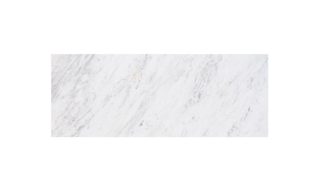 1200mmx460mm Stone Top - Carrara White Quartz