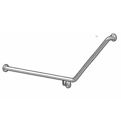 Toilet Grab Rail Left Hand Stainless Steel 870*700mm