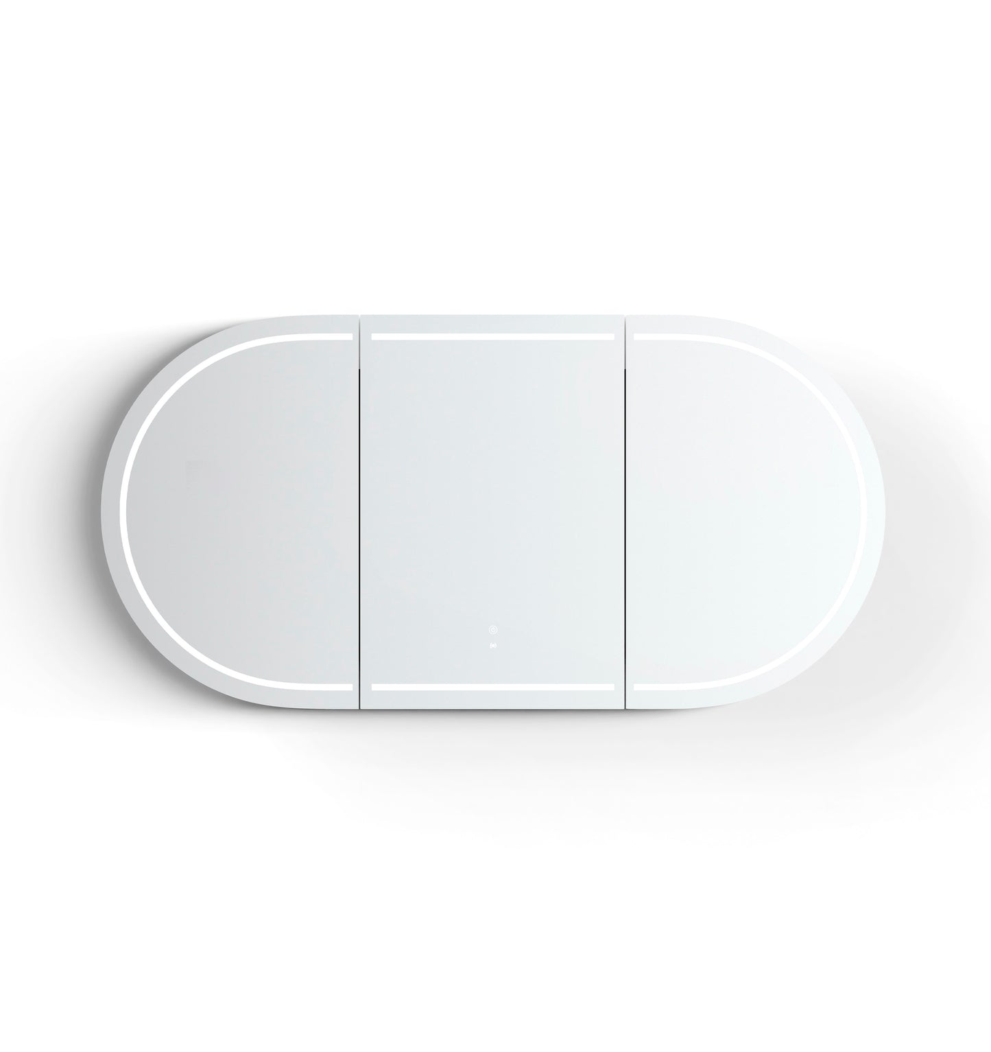 LED BONDI 1800x900 Shaving Cabinet Matte White