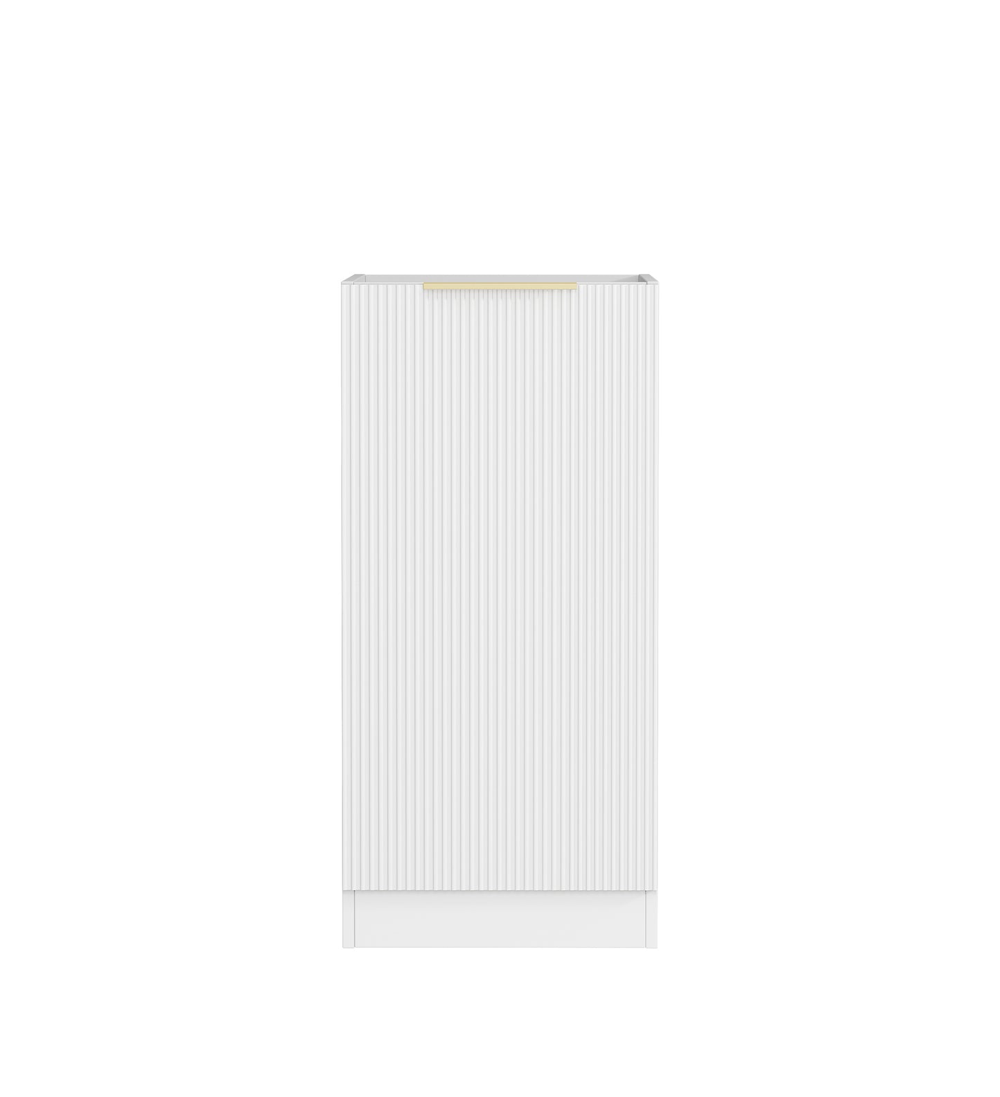 Laundry Kit 1715C Bondi White with Natural Carrara Marble Top
