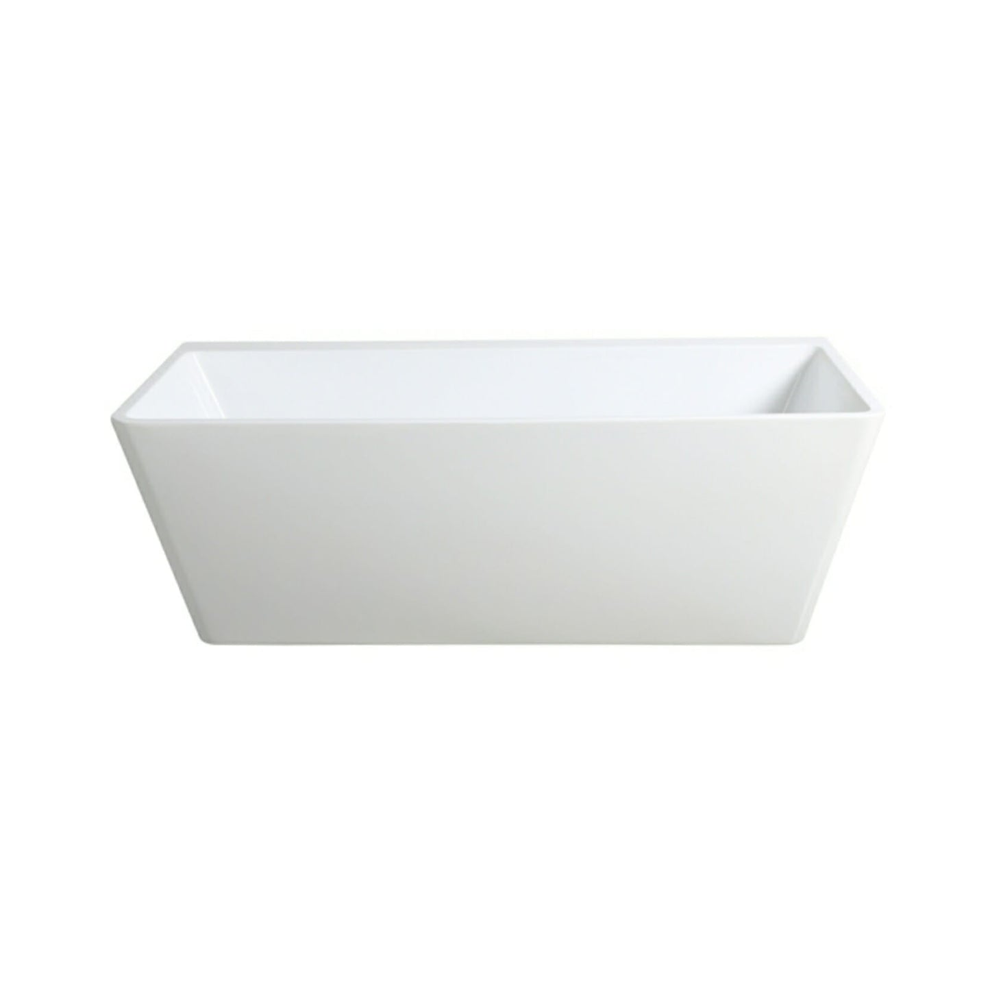 Avis Back To Wall Bathtub - Acrylic Gloss White - 1575