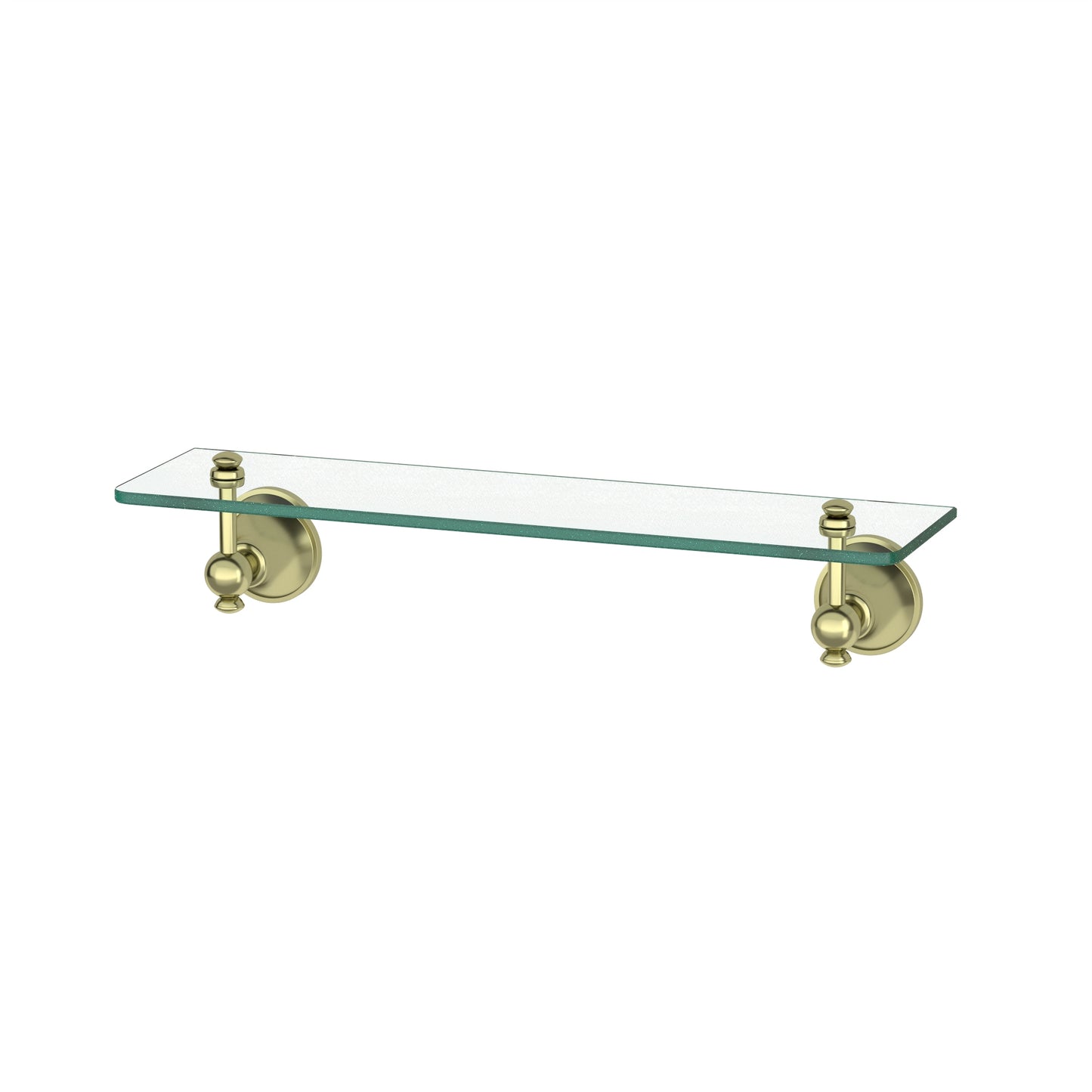 Augustine Glass Shelf - PVDG - PVD Gold