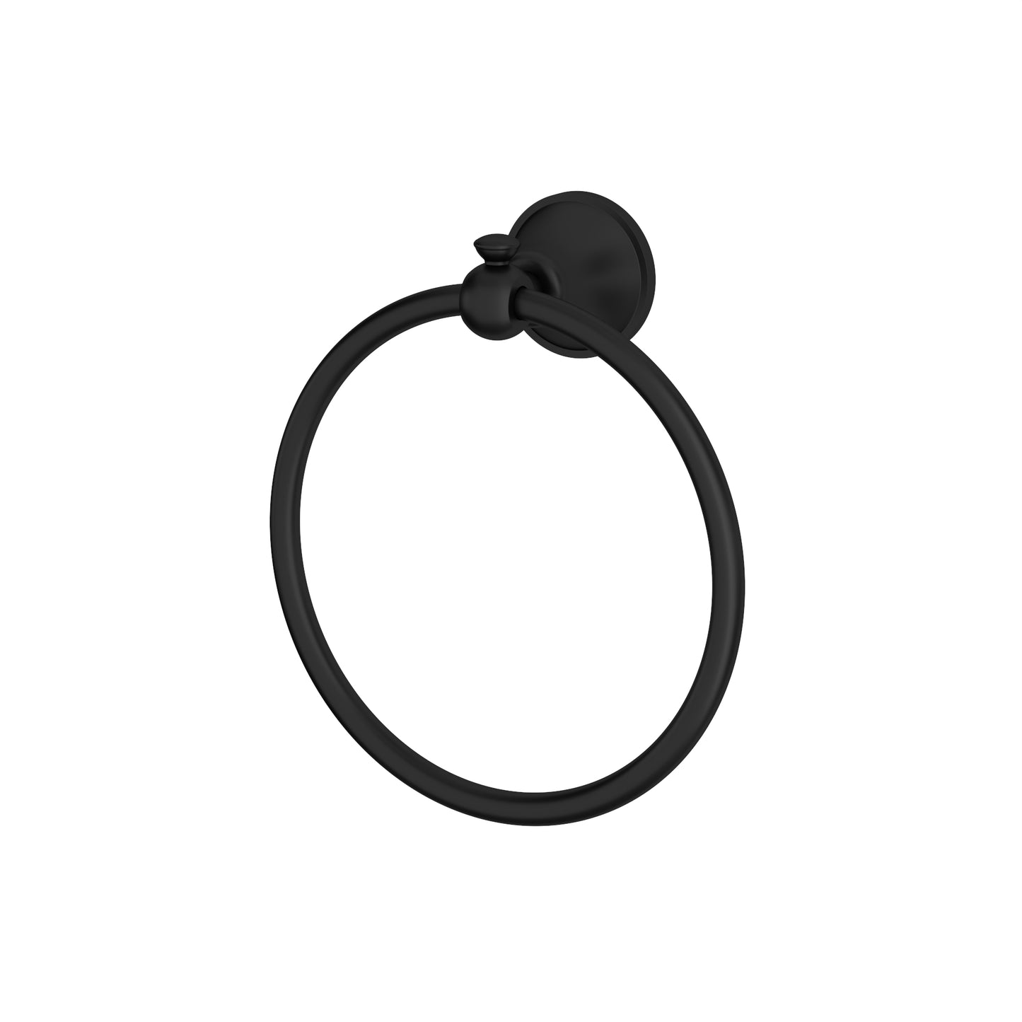 Augustine Towel Ring - BK - Matte Black