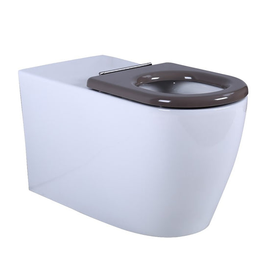 Asta Tornado Rimless Special Care Toilet Suite - Gloss White