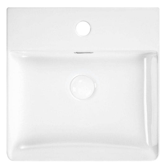 Riva Ceramic Basin 420x420x130mm - MATTE WHITE