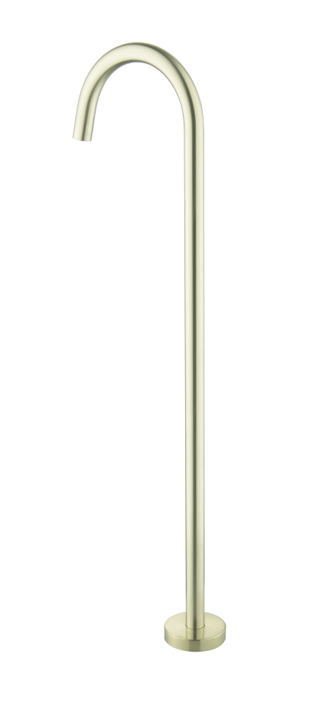 Mica Freestanding Bath Spout - FRENCH GOLD