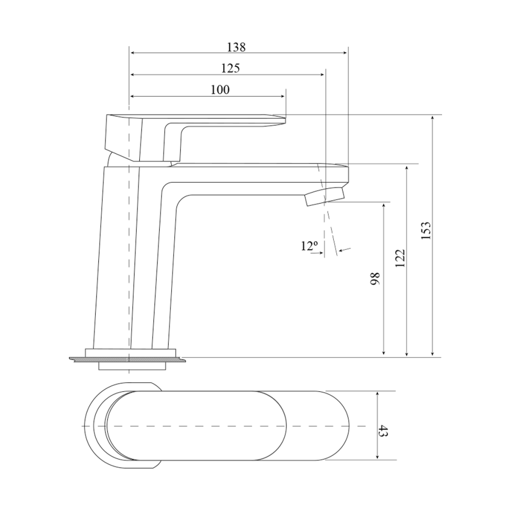 Supra Basin Mixer