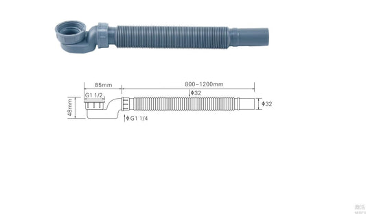 Flexi Hose - Grey