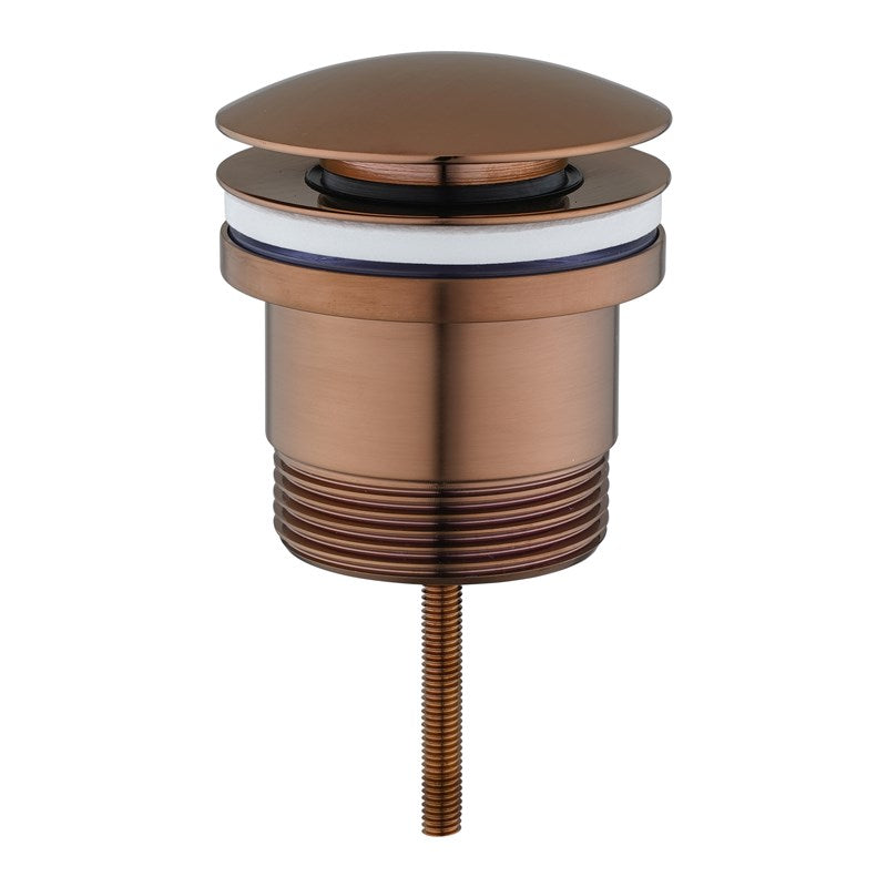 Brushed Copper Universal Basin/Bathtub Pop Up Waste