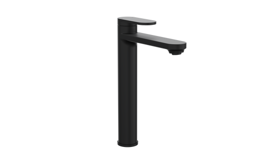 Capo Tall Basin Mixer - Matte Black