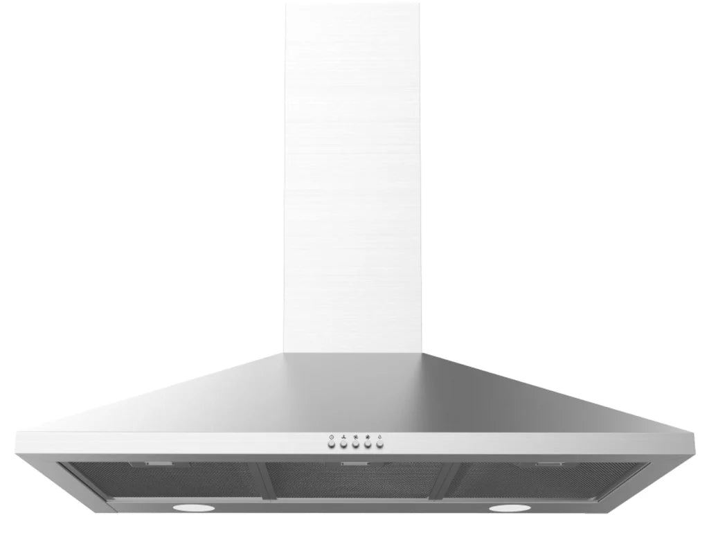 900mm SS Canopy Rangehood - 600m³/hr, LED lights