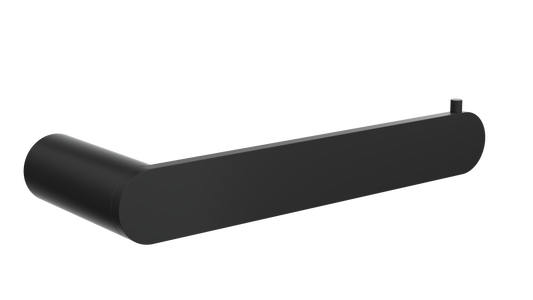 Circle Toilet Roll Holder - Matte Black