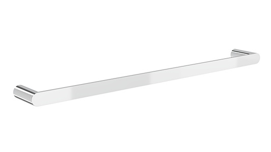 Circle 600mm Single Towel Rail - Chrome