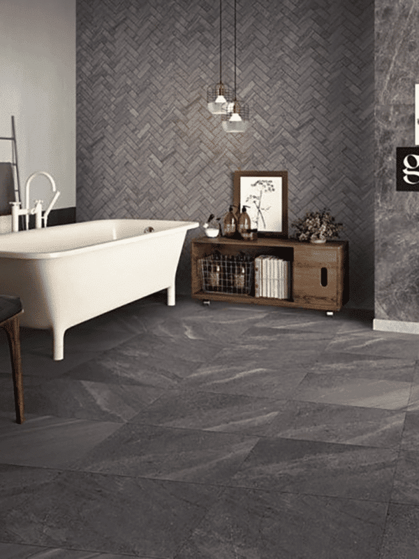 CREST PAVERS - DARK GREY PAVER Finish - 600X600X20 | .72 SQM / 2 PCS PER BOX