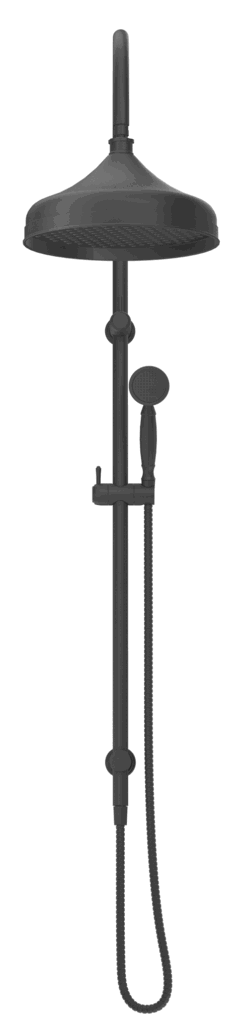 Mica Heritage Dual Shower - Black