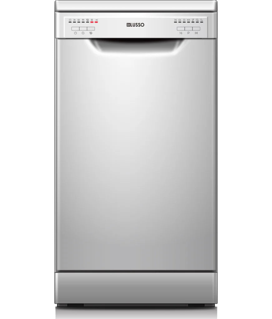 450mm SS Freestanding Dishwasher - 9 settings, 3 star WELS & energy