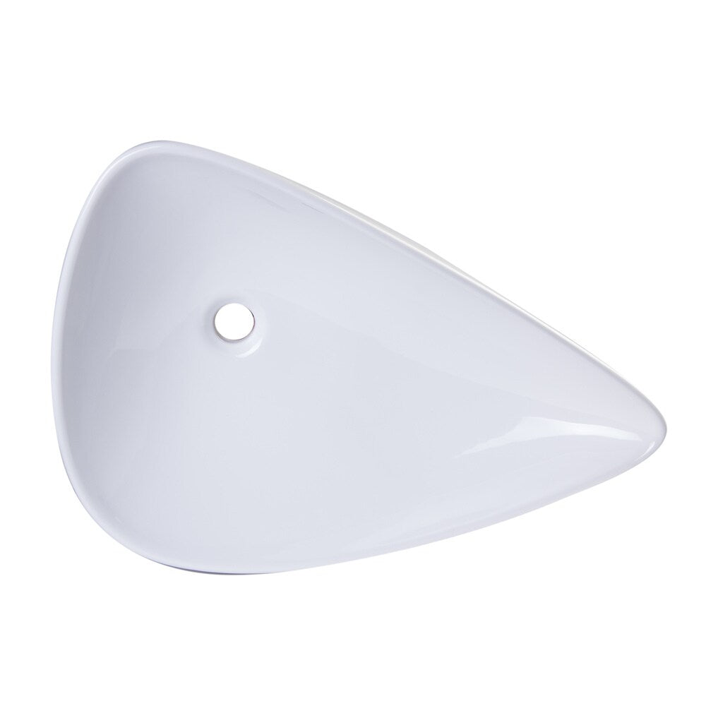 Above Counter Basin Gloss White 600mm x 480mm