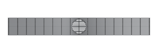 Ezyflow 800mm Heelguard Linear Waste DN89 - Gunmetal