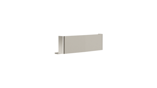 Ezyflow Series 24 Endcaps (Pair) - Brushed Nickel