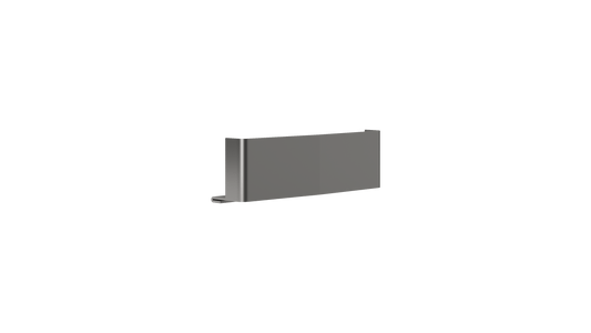 Ezyflow Series 24 Endcaps (Pair) - Gunmetal